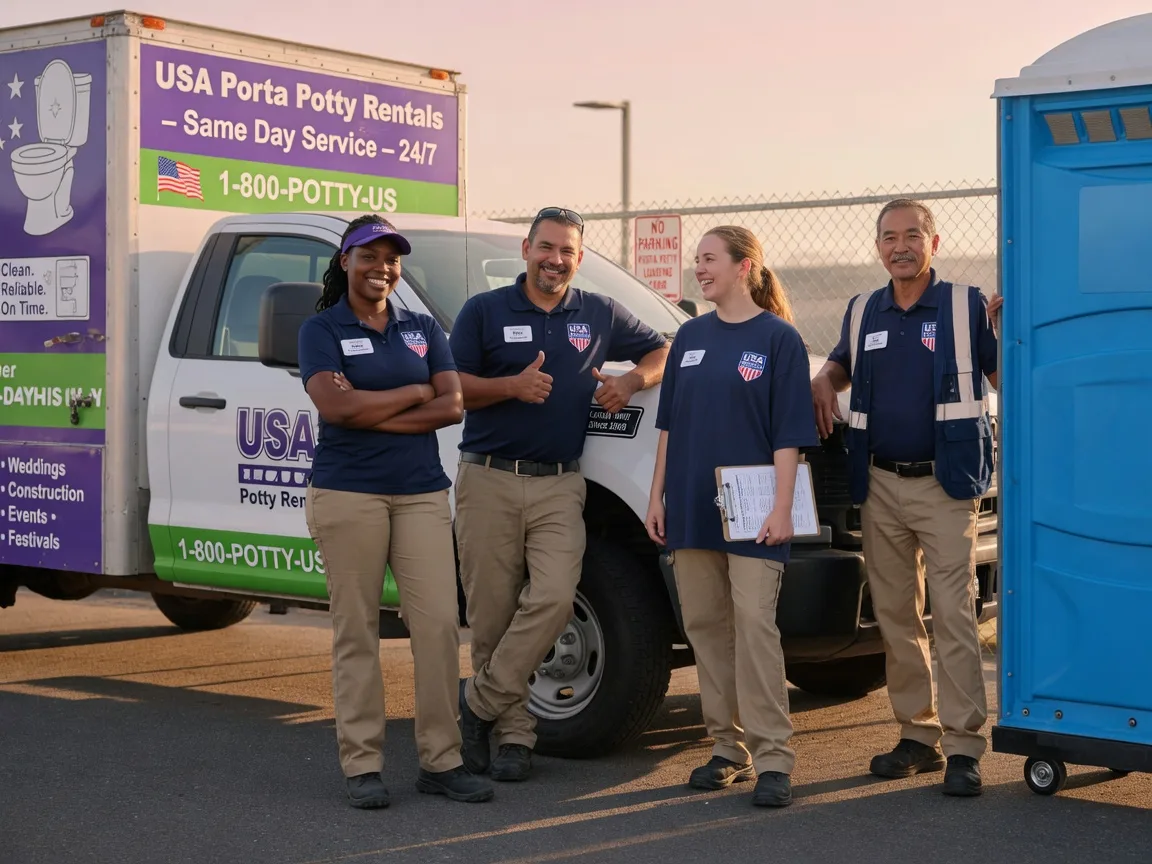 Porta Potty Rental company in Eldridge, CA